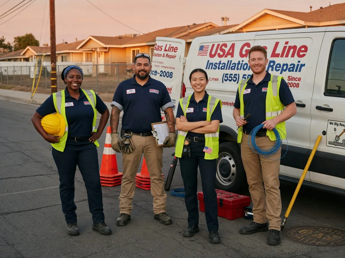 Gas Line Installation company in Melvin, MI